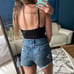 Vici black vneck bodysuit