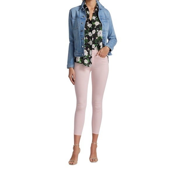 NWT L’Agence Margot High-Rise Skinny Jeans in Ballerina