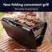 Portable electric barbecue stove