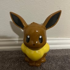 Pokémon Eevee 10” Ceramic Coin Piggy Bank 2016 The Pokémon Company FAB NY