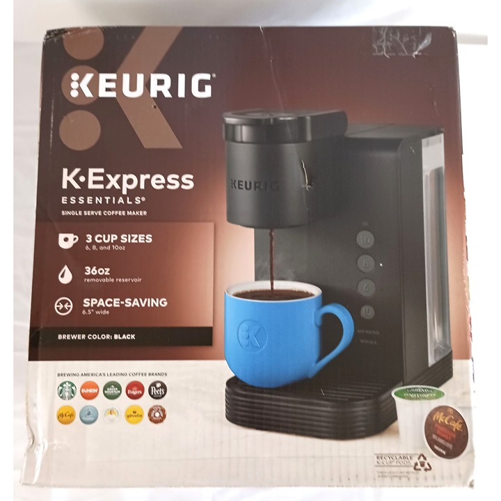 Keurig K-Express Essentials Single Serve Coffee Maker Black - New in Box
