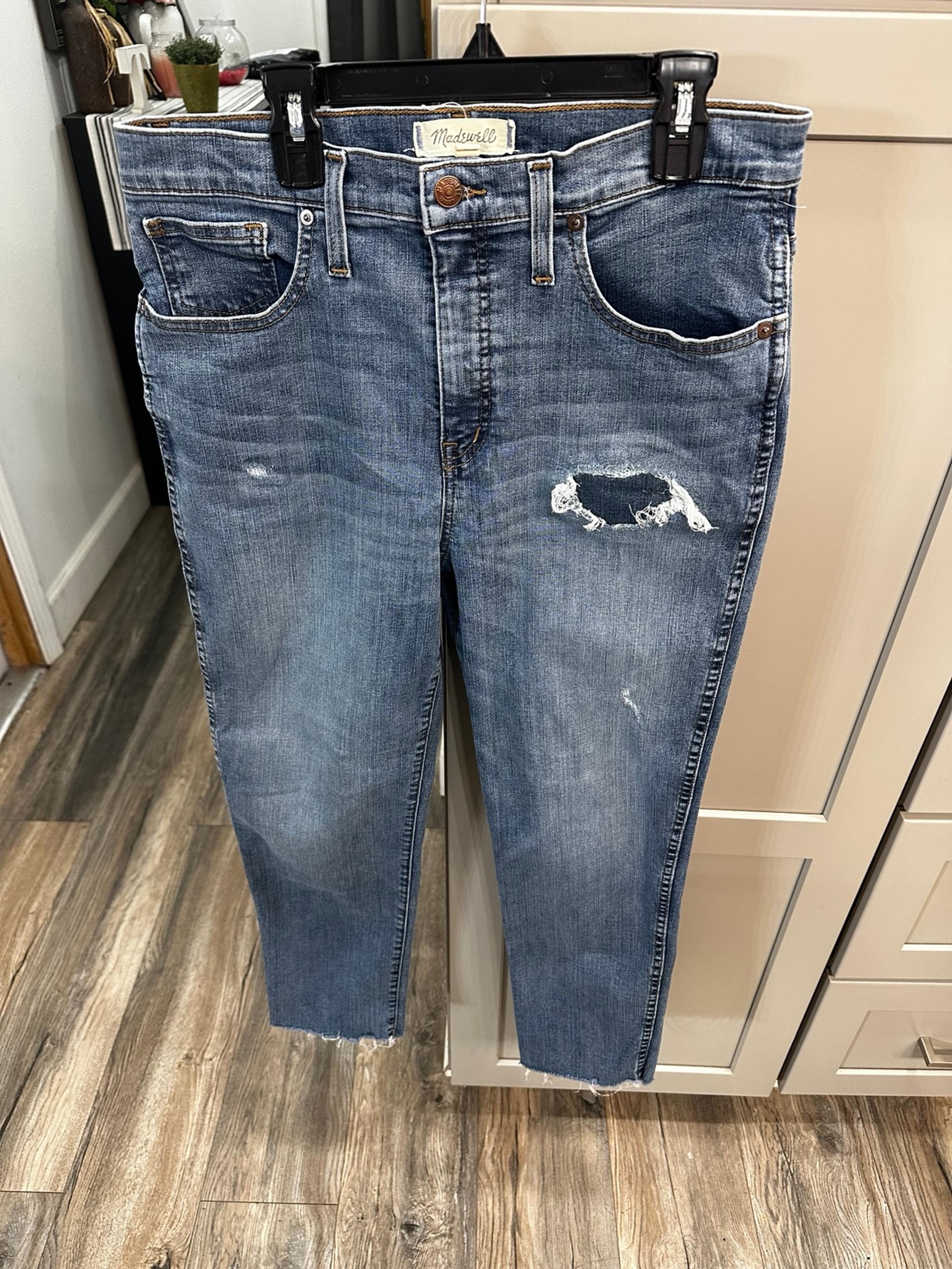 Madewell jeans women’s size 29 high rise skinny ankle gently used