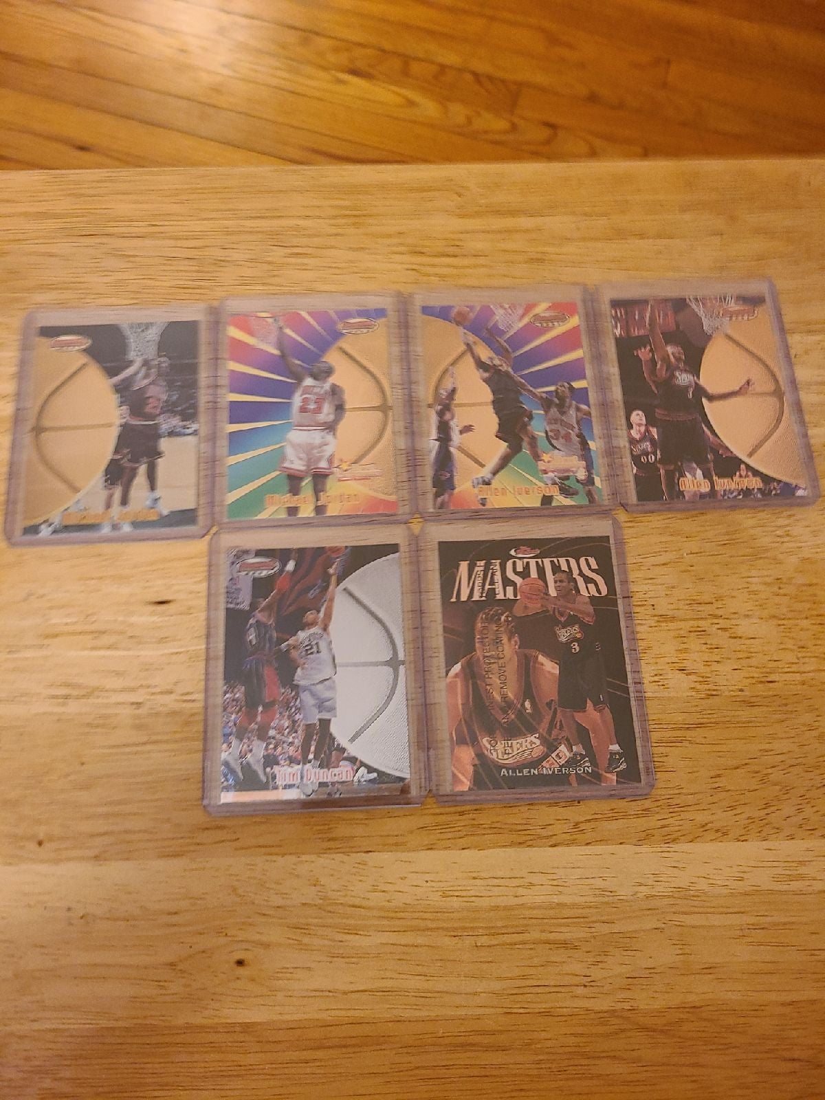 Jordan,Iverson, and Duncan lot