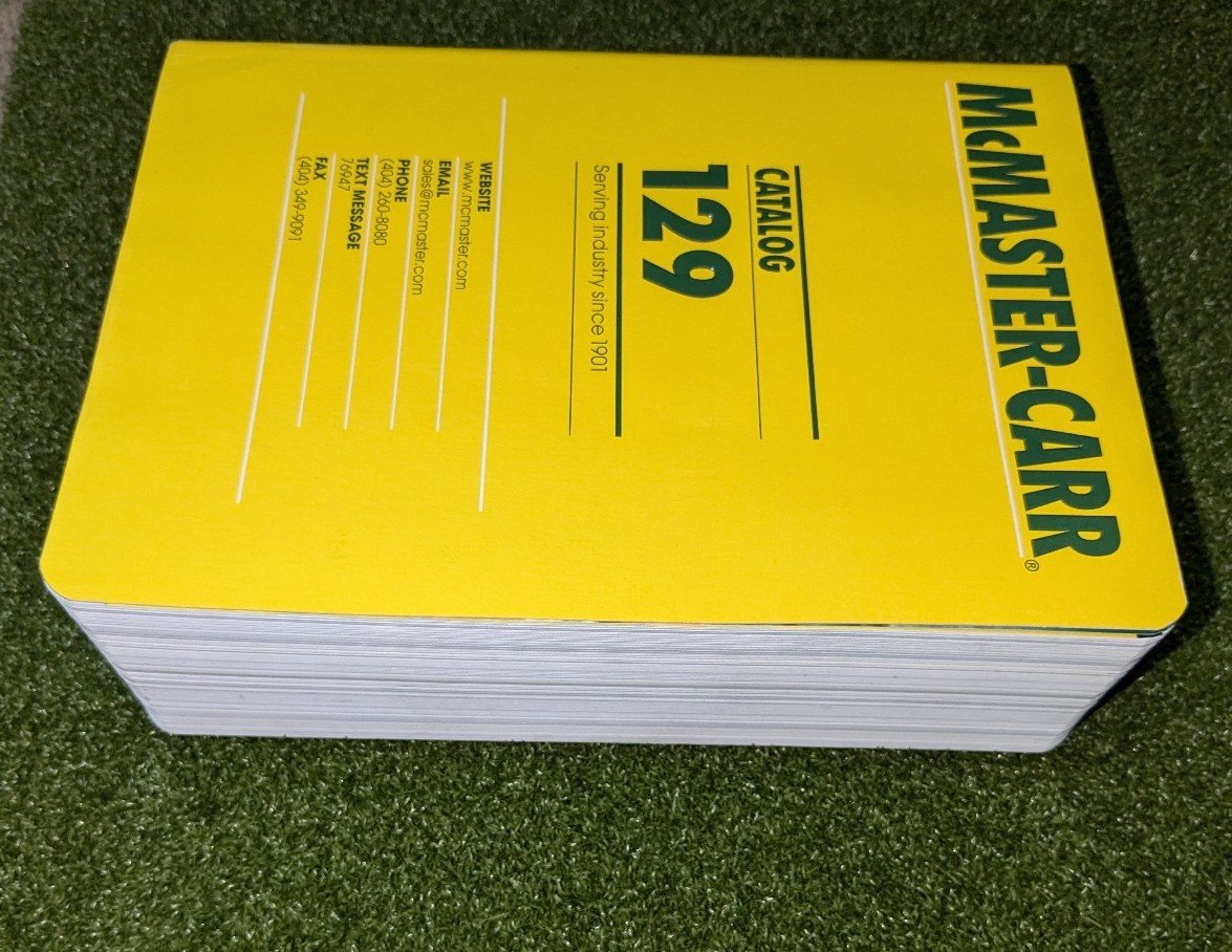 MCMASTER CARR Industrial Supply 2023 CATALOG No. 129 Book
