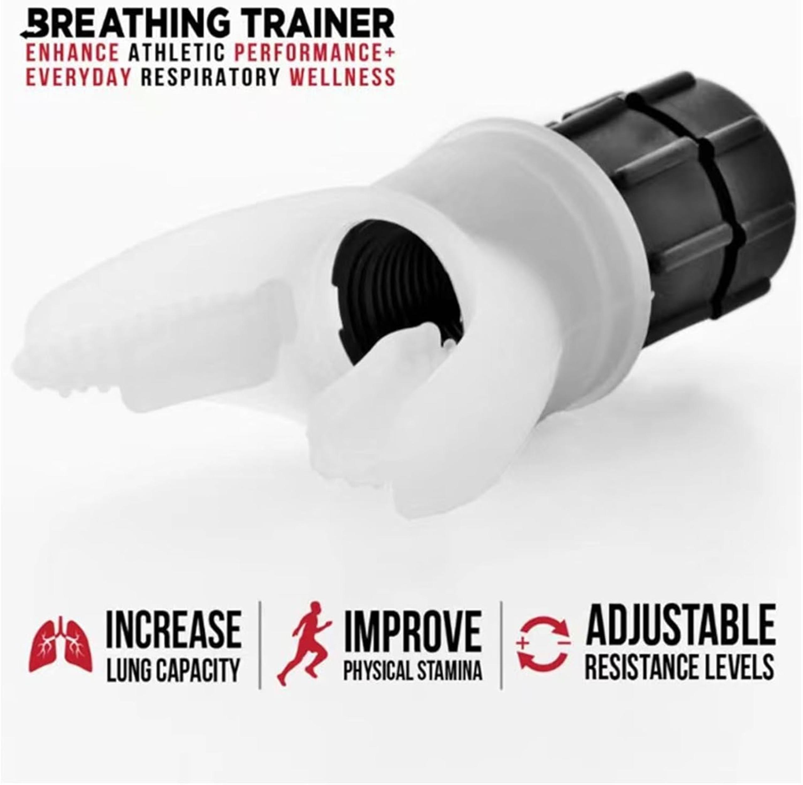 Breath Booster, Hex Easy Breath Booster, Portable Breathing Trainer, for Swimmin - Amazon Essentials