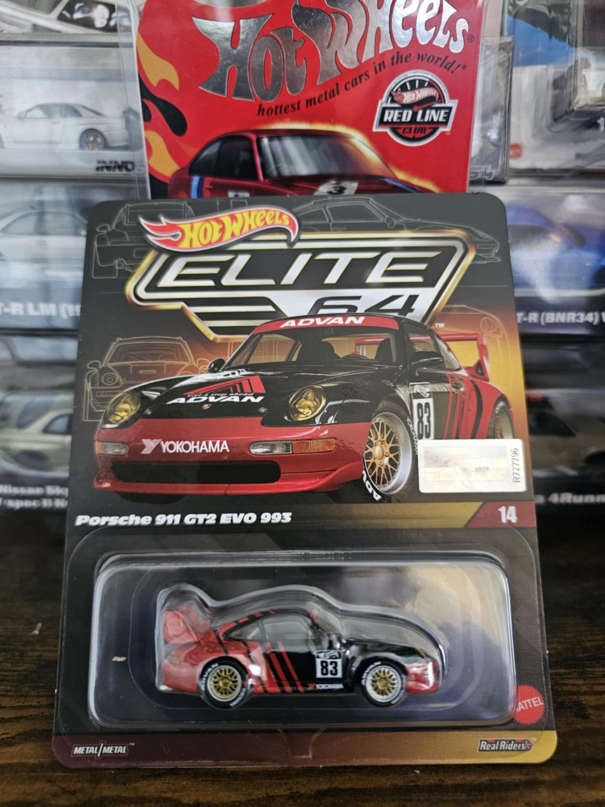 Hot Wheels Porsche 911 GT2 diecast
