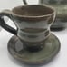 Ceramic Tea Set MCM Hand Made Signed Glazed Vintage VTG Dining