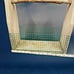 Primitive Rustic Wood and Metal Wire Storage Basket Farmhouse Barn Art