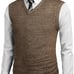 Lightweight V-neck men's sleeveless sweate
