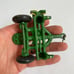 Vintage Arcade Toy Sickle Bar Mower Cast Iron Green/Yellow John Deere?