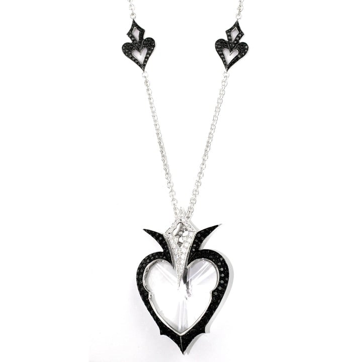 Swarovski Ace of Spades Crystal Pendant by Stephen Webster for Atelier Swarovski
