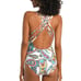 NWT La Blanca Pave The Way Multi-Strap Cross-Back 1-Piece Swimsuit Size 10
