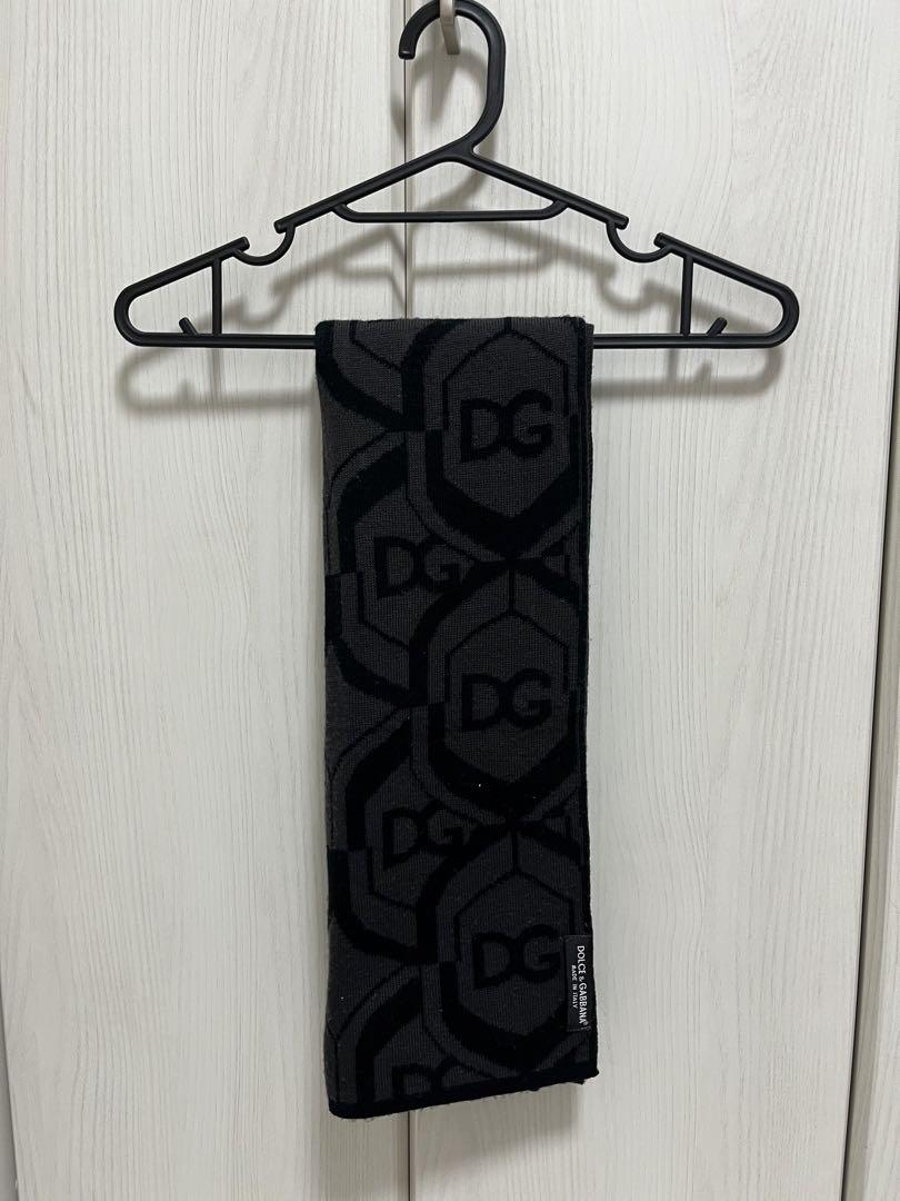Dolce & Gabbana Black Scarf