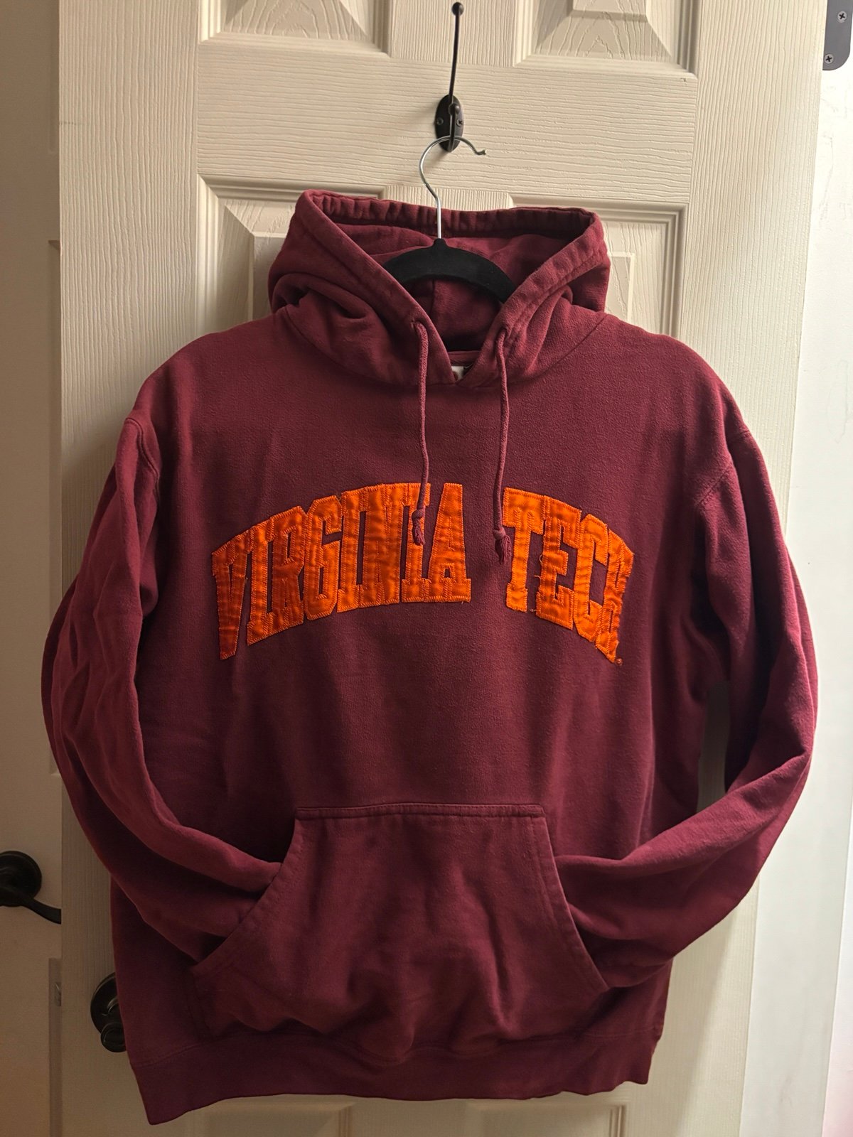 Vintage Virginia Tech University Hoodie