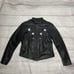 First Classic Women’s Small Star Black Leather Jacket