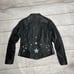 First Classic Women’s Small Star Black Leather Jacket