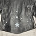 First Classic Women’s Small Star Black Leather Jacket