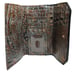 Brahmin Bronze Croc Embossed Trifold Wallet