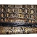 Brahmin Bronze Croc Embossed Trifold Wallet