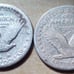 STANDING LIBERTY QUATERS, 1917S TYPE 1, 1927 S TYPE 1, MINT MARK LEFT OF FEET, M