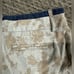 CARTONNIER BY ANTHROPOLOGIE Charlie Trouser Tan/White Floral and Chambray trim