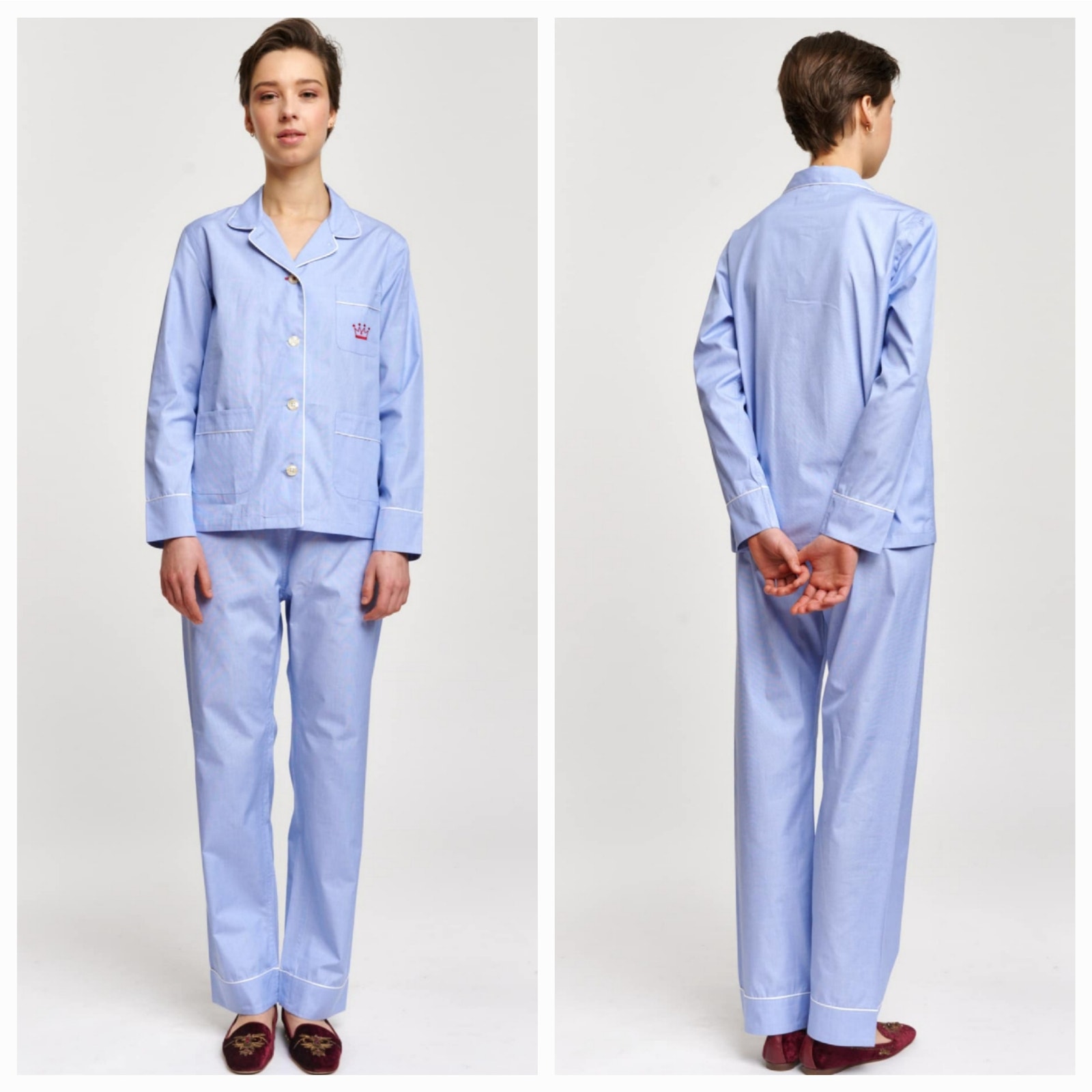 MAISON MARCY PAJAMA SET, SIZE 42