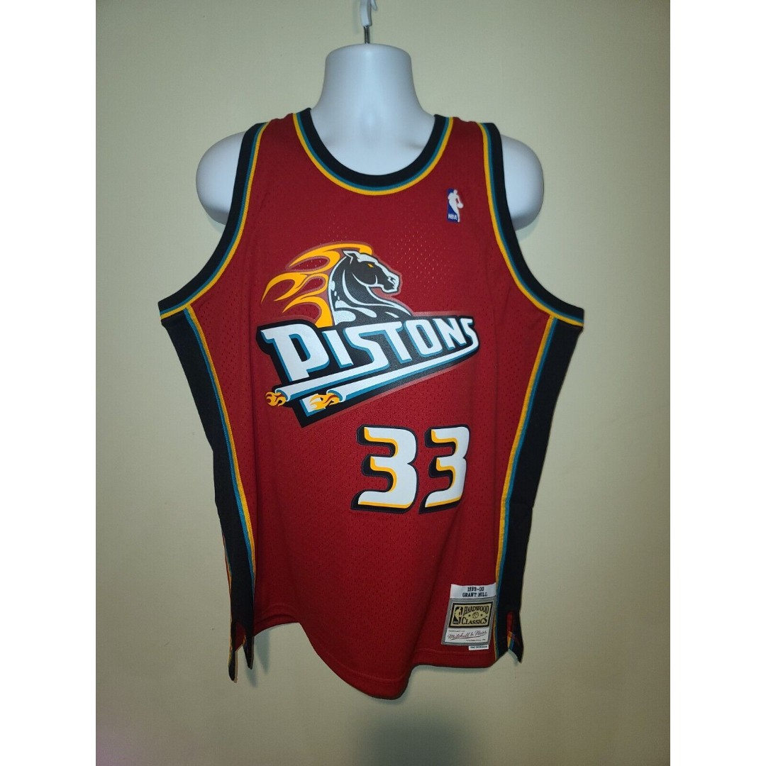 Mens Mitchell & Ness NBA Swingman Alternate Jersey Pistons 99-00 Grant Hill