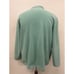 Lands End Fleece Mint & Gray Reversible Full Zip Jacket Lg 14-16 Regular Charity