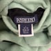Lands End Fleece Mint & Gray Reversible Full Zip Jacket Lg 14-16 Regular Charity