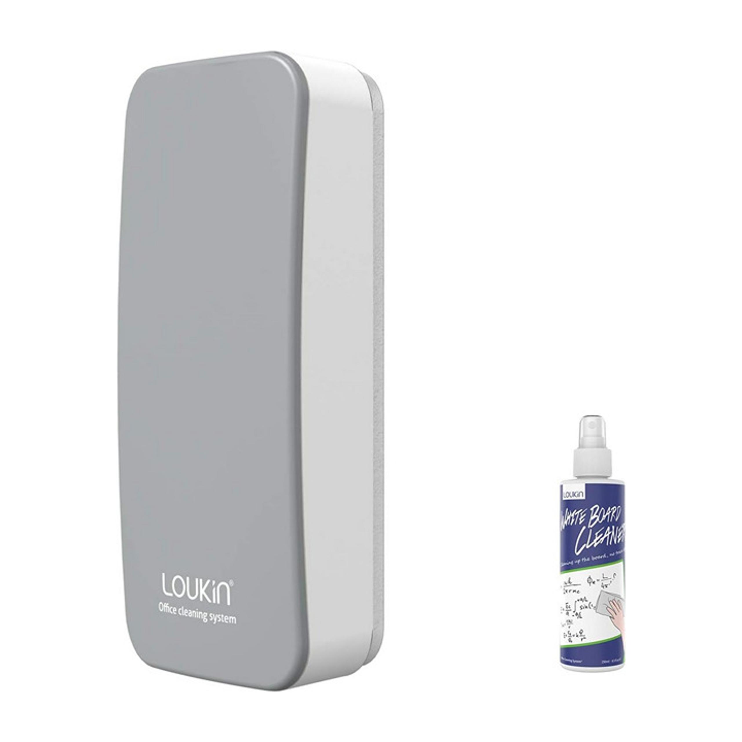 Loukin Magnetic Whiteboard Eraser, Gray, W3502K