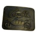 Chevrolet Belt Buckle Chevy Car Automobile RJR Brass Color Vintage Michigan