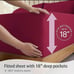 6pcs Luxury Cooling Bed Sheet Set, Soft Comfort Set, Queen Size Bedding Set, Bre
