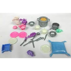 Disney Princess Ultimate Dream Castle Dollhouse Accessories 2010 Lot of 24