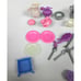 Disney Princess Ultimate Dream Castle Dollhouse Accessories 2010 Lot of 24