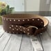 NWT Anthropology Hensler leather belt