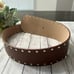 NWT Anthropology Hensler leather belt