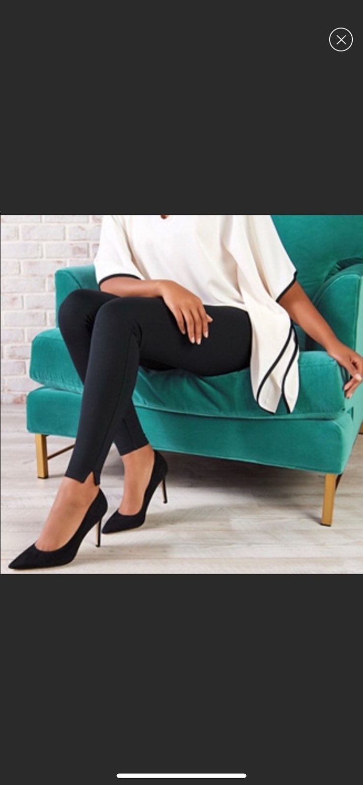 spanx slit hem leggings