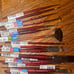 15 princeton paint Brushes velvetouch watercolor NEW