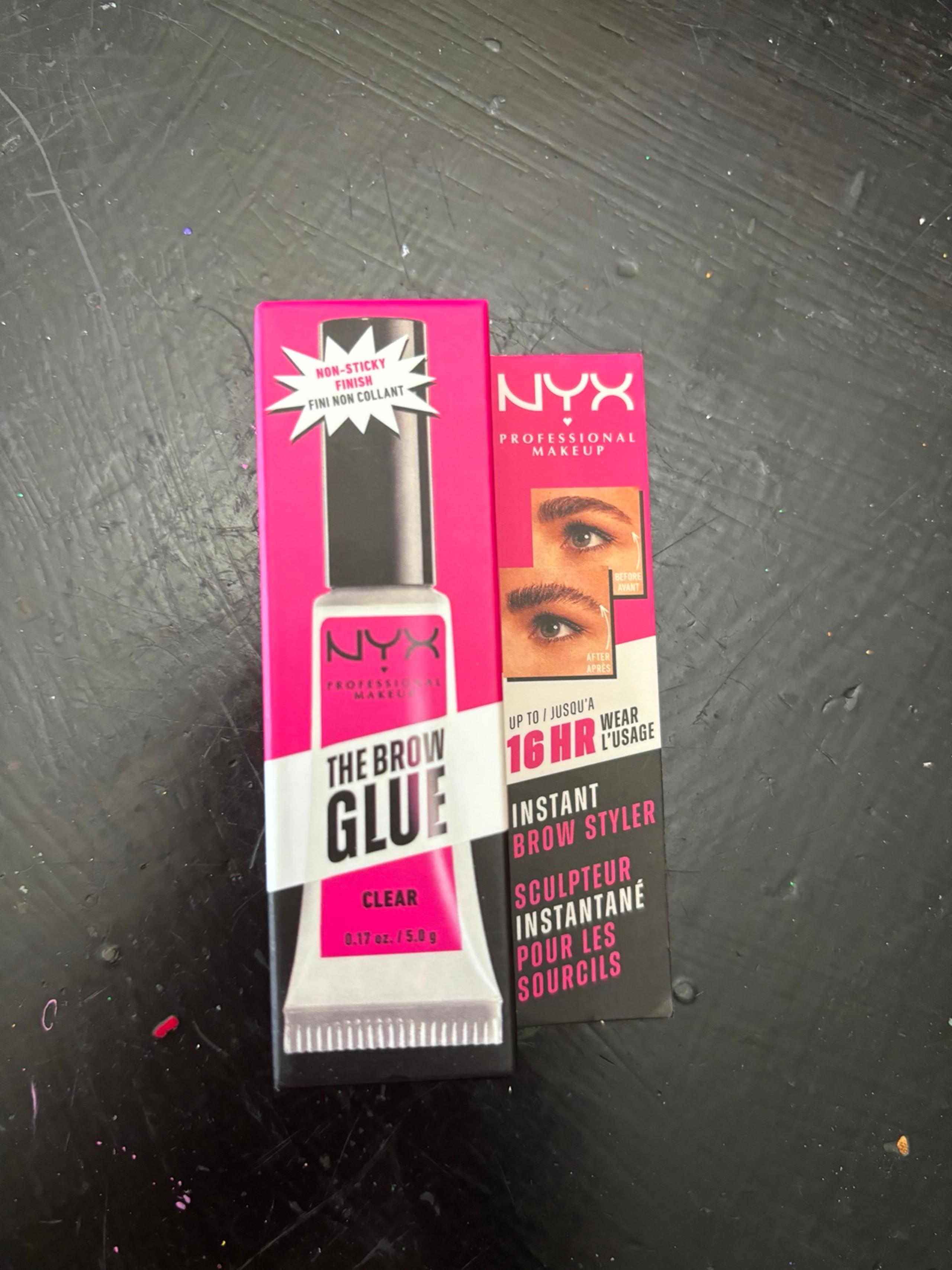 NYX The Brow Glue Brow Clear