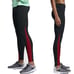 Nike Black Red Pants Womens Power Dri Fit Running Tights Run Leggings Medium