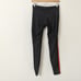 Nike Black Red Pants Womens Power Dri Fit Running Tights Run Leggings Medium