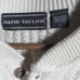 David Taylor Cable Knit Henley Sweater 100% Cotton Made In USA Large