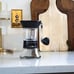Handground Precision Manual Coffee Grinder: Conical Ceramic Burr Mill (Black)