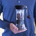 Handground Precision Manual Coffee Grinder: Conical Ceramic Burr Mill (Black)