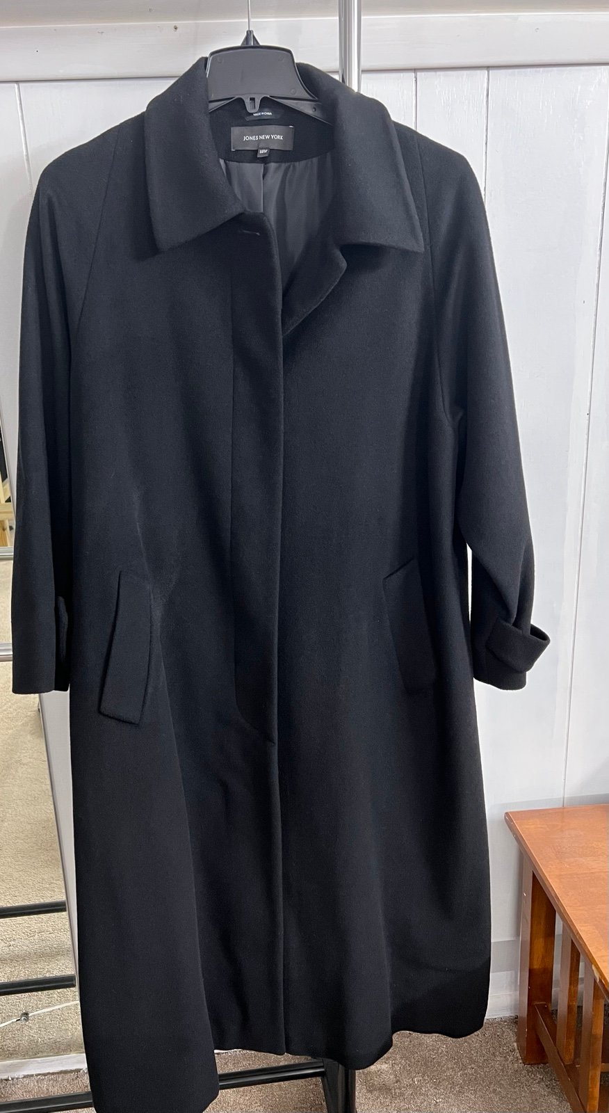 Woman’s Wool Trench Coat