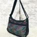 287★Good Condition★LeSportsac Shoulder Bag Heart Black Multicolor Pouch