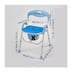 FLTRGO 3 in 1 Folding Shower Chair Arms and Back 6-Level Adjustable Lightweight