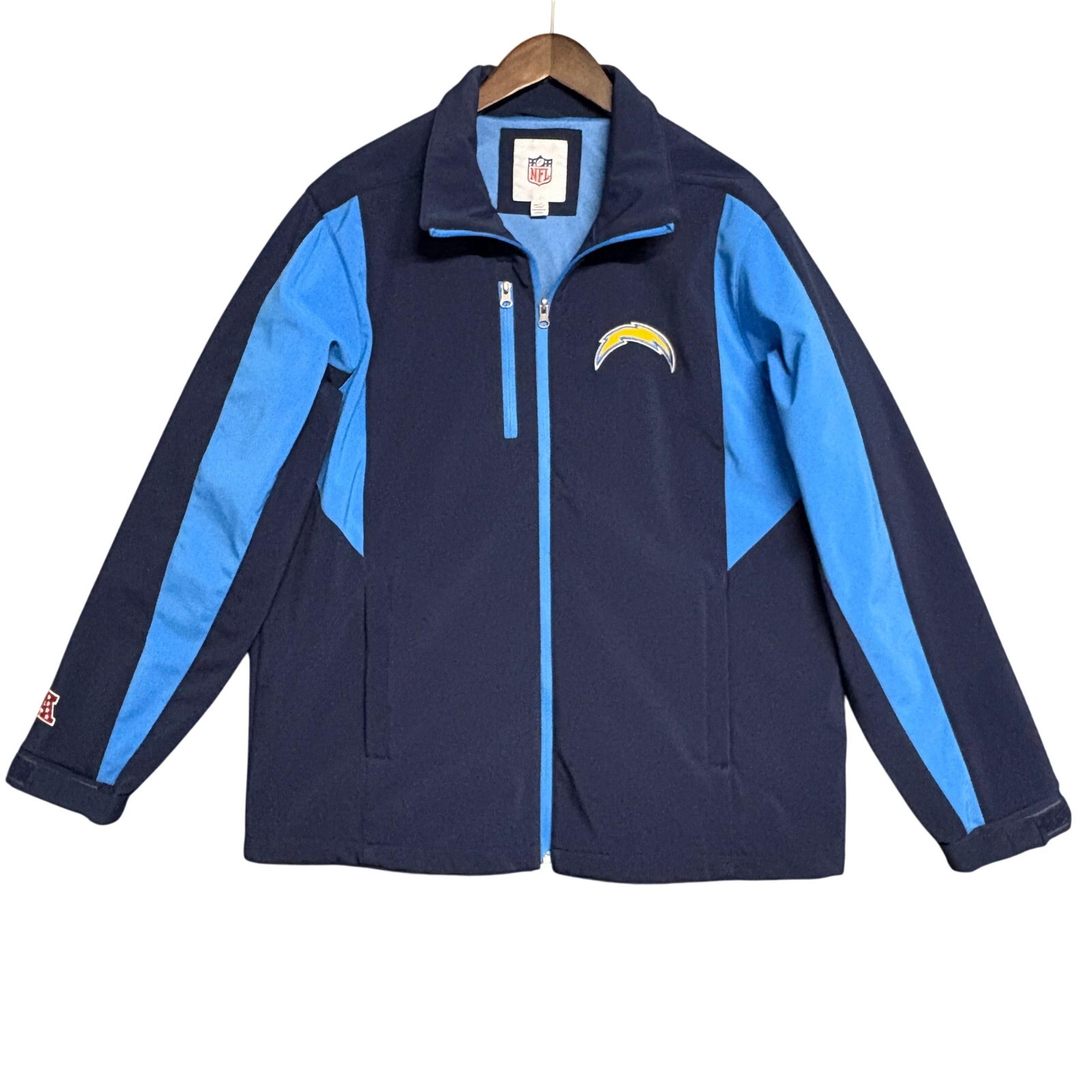 G-III Chargers Full Zip Jacket Size Large Navy Blue Men’s LA300285
