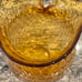 Vintage Owl Vase Amber Owl Vase
