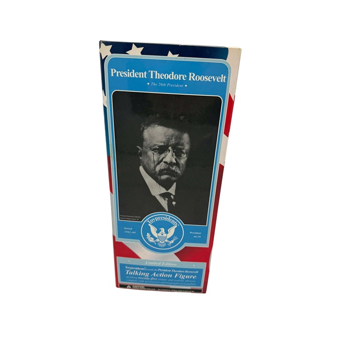 President Theodore Roosevelt Toypresidents Inc. Limited Edition Talking Action F